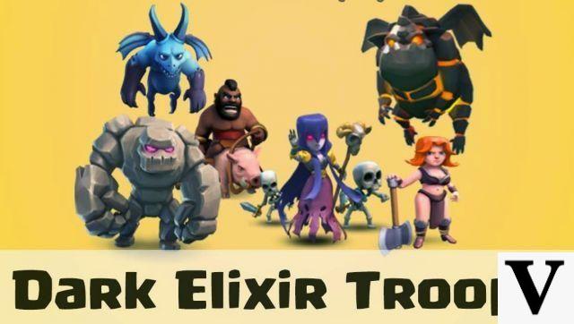 Tropas de Dark Elixir