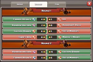 Campionati di guerra del clan
