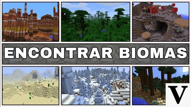 Los biomas en el juego Minecraft
