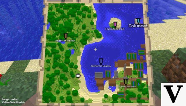 Cómo hacer y marcar localizaciones en Minecraft utilizando mapas