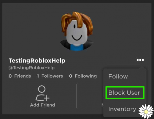 Cosa succede quando blocchi qualcuno su Roblox?