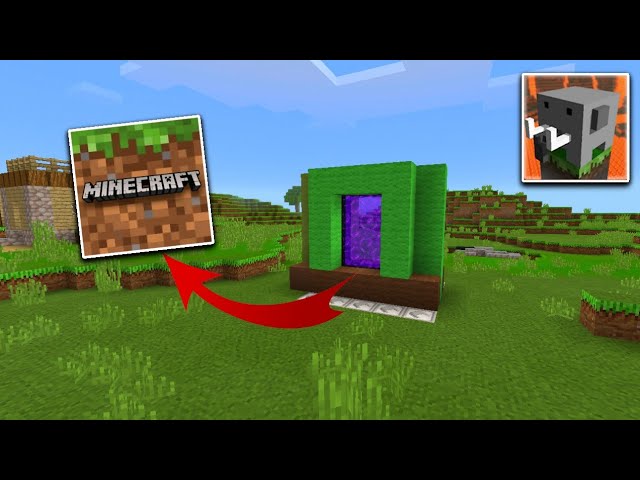 Portals in the game Minecraft