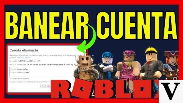 How to ban or report an account in Roblox?